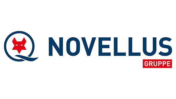 Logo der Novellus Gruppe auf weißem Hintergrund 