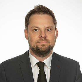 Porträtausschnit von Marcel Lepkojis 