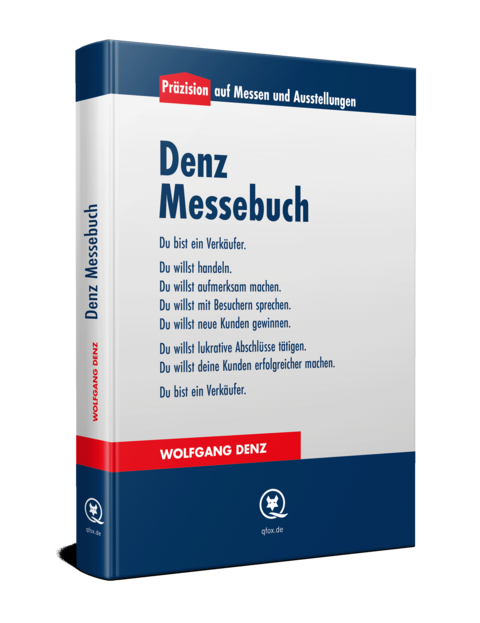 Buch von Wolfgang Denz zum erfolgreichen Verkauf auf Messen
