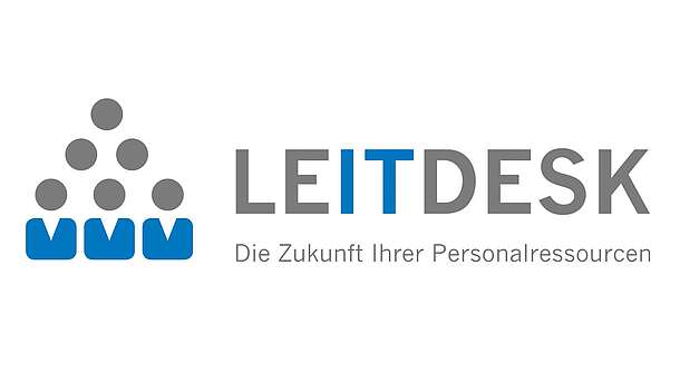 Logo der Leitdesk auf weißem Hintergrund 